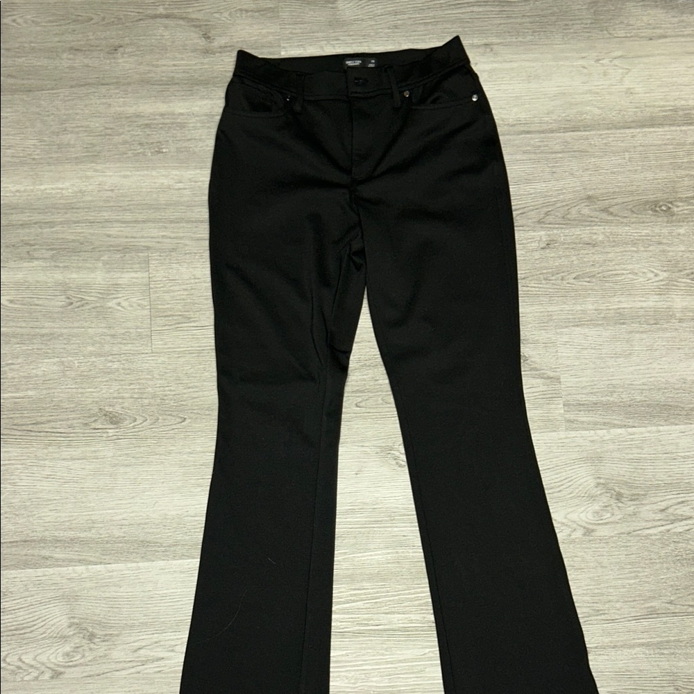 Vera Wang Black Flare Pants